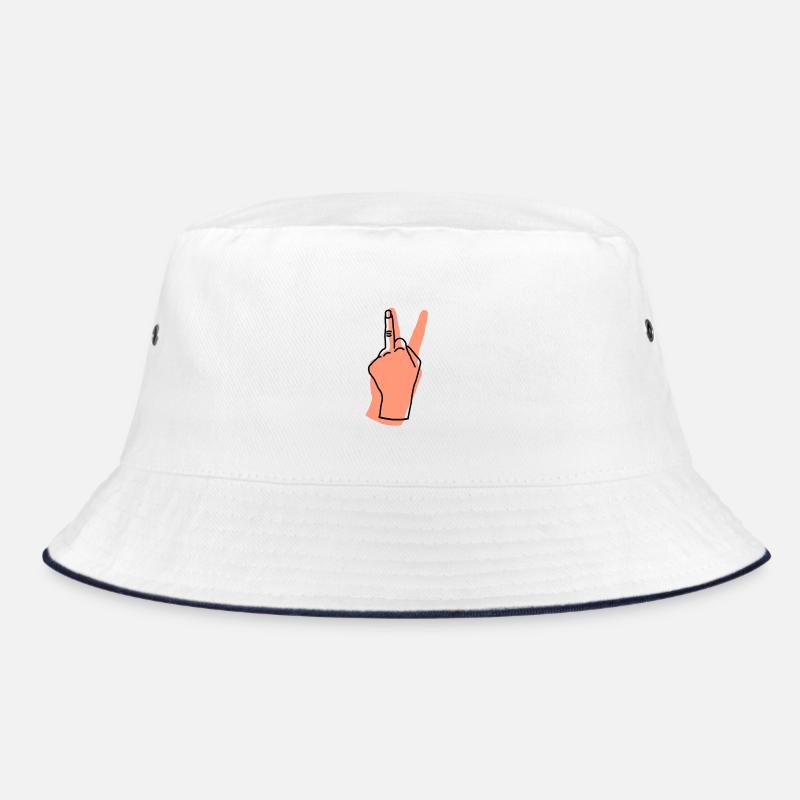 peace peach Bucket Hat