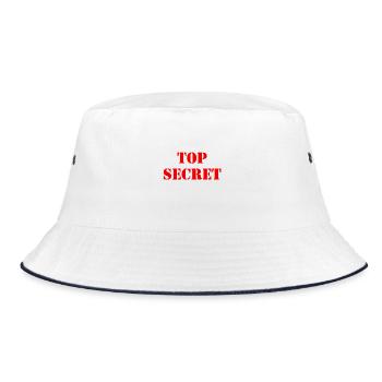 Top secret - Bob - blanc/marine - Devant