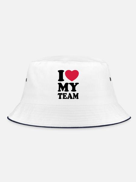 I love my team - J'aime mon équipe - Bob - blanc/marine
