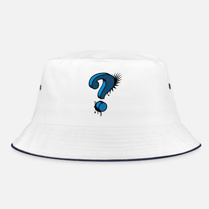 Fragezeichen Graffiti Bucket Hat