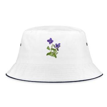 violet - Bob - blanc/marine - Devant