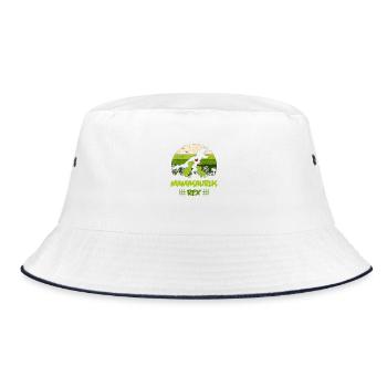 Cute Mamasaurus Rex 2020 Gift for Moms - Bucket Hat - white/navy - Front