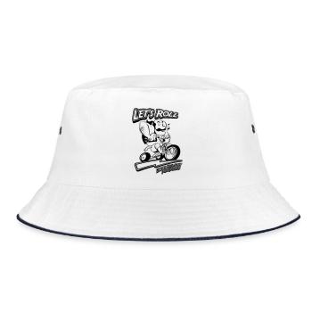 GANGSTER RIDING CYCLE - Bob - blanc/marine - Devant