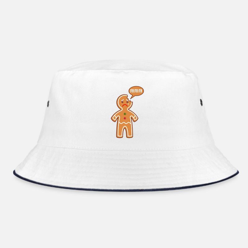 Gingerbread man Mimimi Mi Mi Mi baker baking pastries Bucket Hat