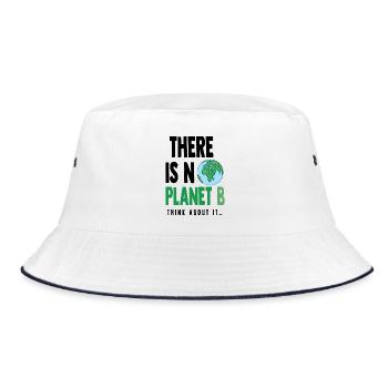 Planet B (black) - Bob - blanc/marine - Devant
