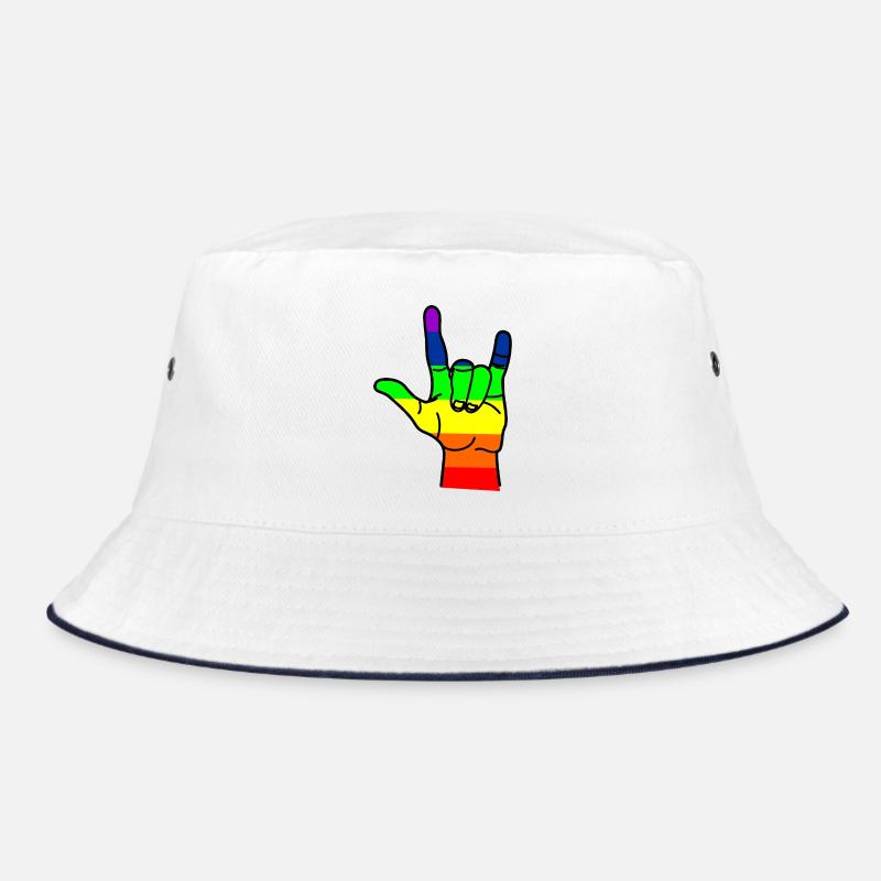 Respect de la main arc-en-ciel Bob