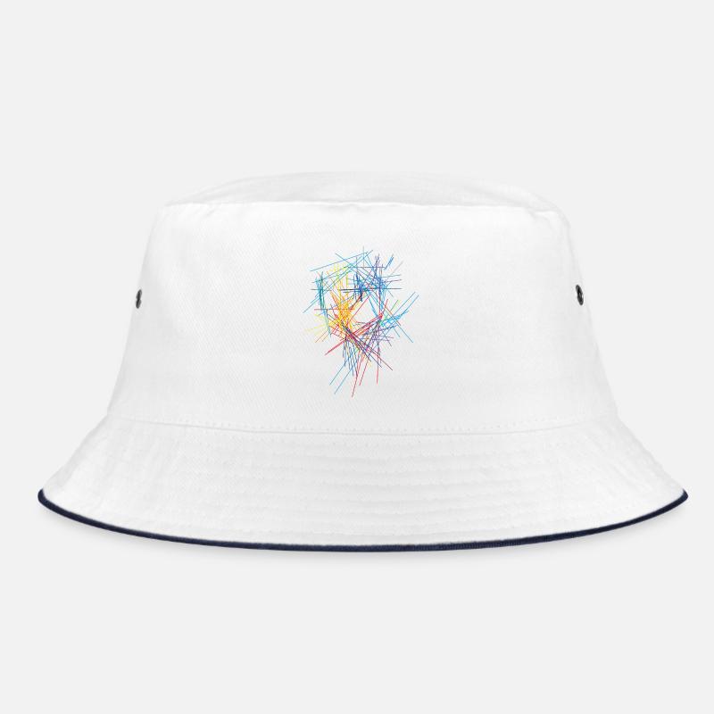 Farben Striche Design Bucket Hat