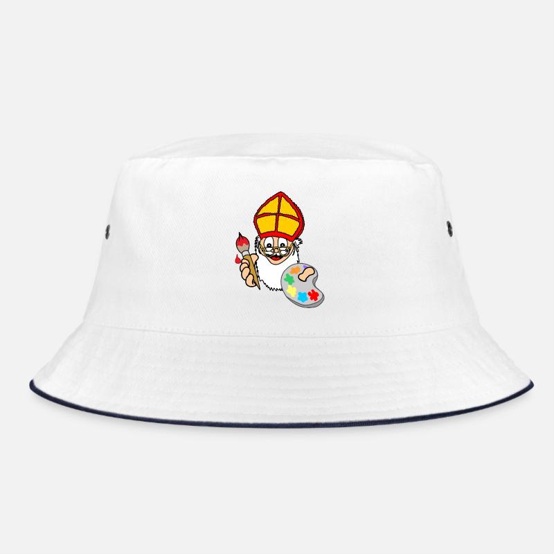 Sinterklaas paint Bucket Hat