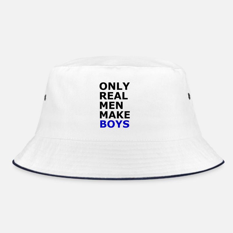 Echte Männer machen Jungs Bucket Hat