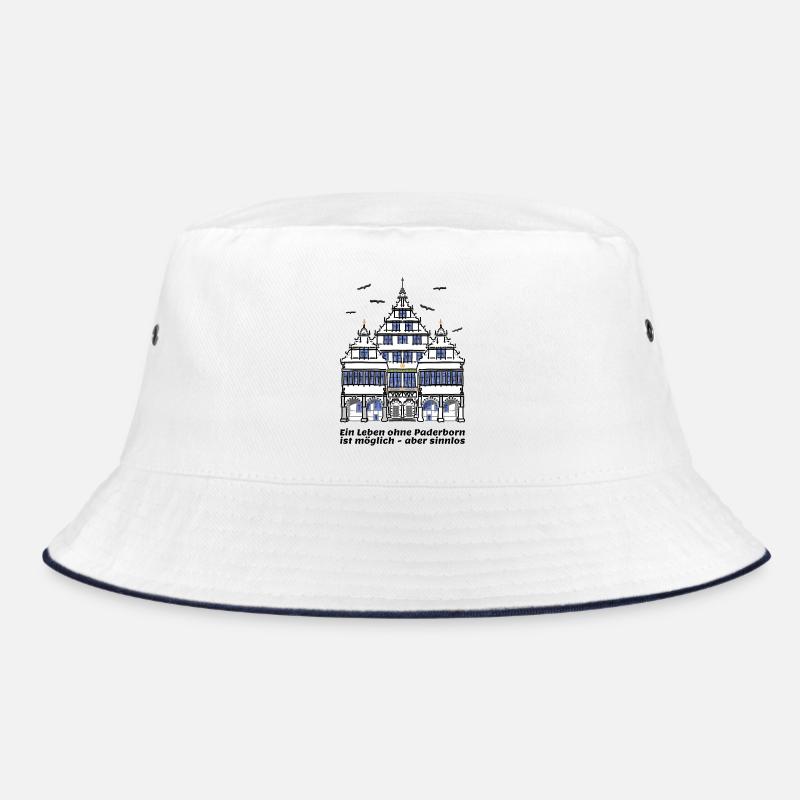 Paderborn , Lustiger Spruch, historisches Rathaus Bucket Hat