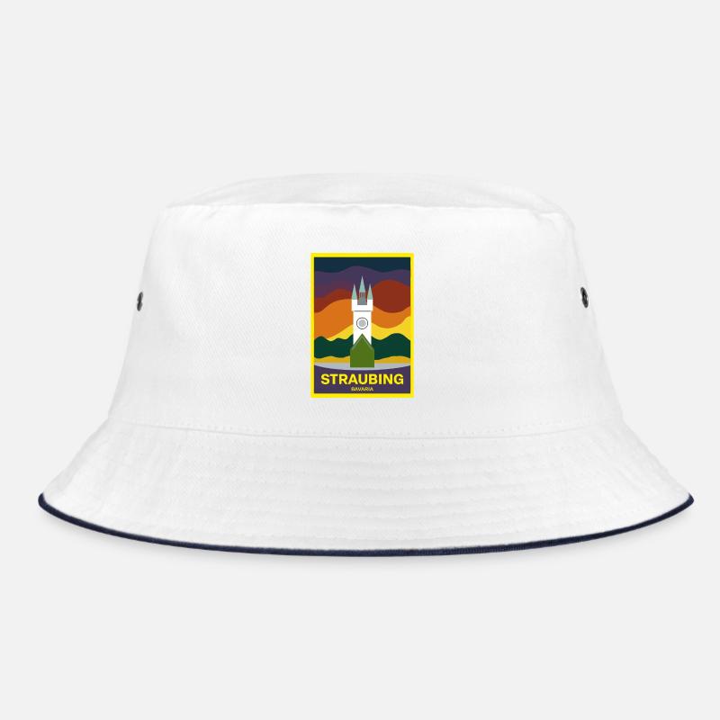 Straubing City Tower, Bavaria, Germany Bucket Hat