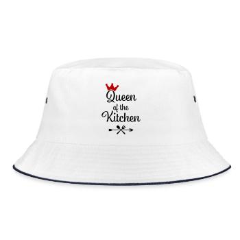 Reine de la cuisine - Bob - blanc/marine - Devant