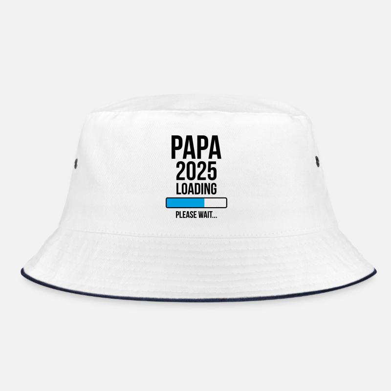 Papa 2025 Loading Bitte warten... Bucket Hat