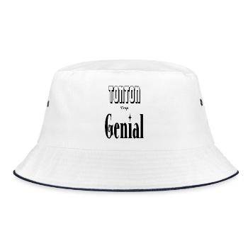 Tonton Trop Génial Oncle - Bob - blanc/marine - Devant