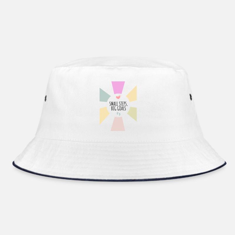 Small Steps Big Goals Bucket Hat