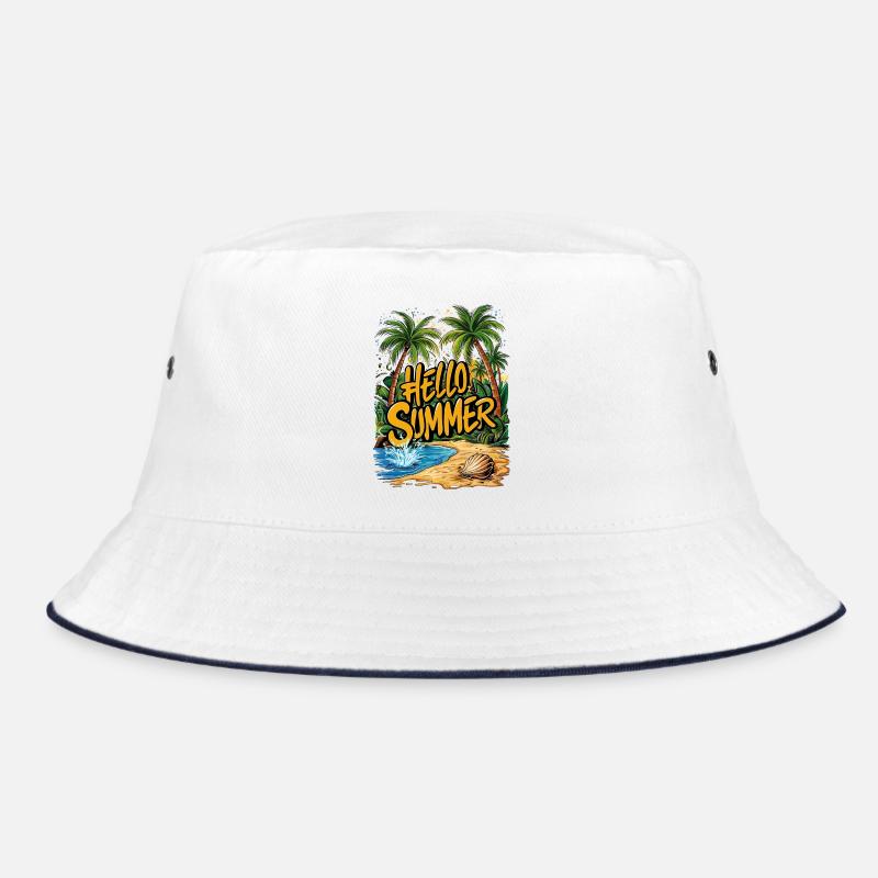 Scène de plage tropicale d’été Bob