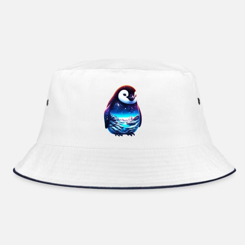 Pingouin - Bob - blanc/marine