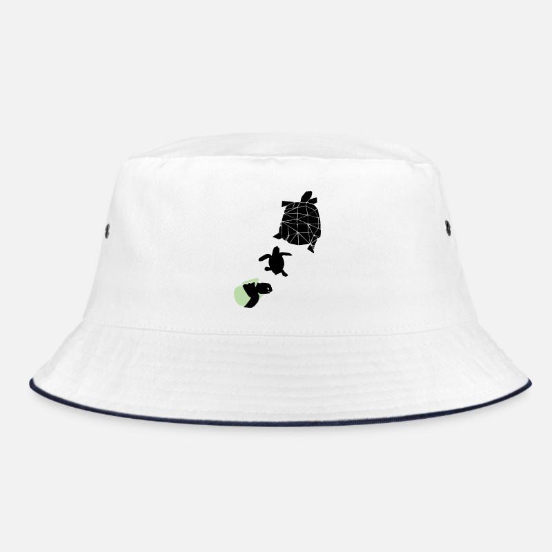 Tortue - Bob - blanc/marine