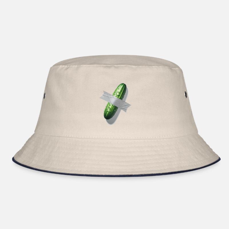 Gurke an der Wand - Das nächste große Kunst-Meme! Bucket Hat