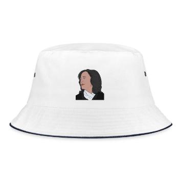 L’incroyable Kamala Harris - Bob - blanc/marine - Devant