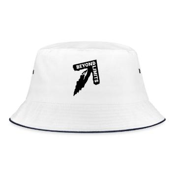 Beyond Limits - Climber [Black] - Bucket Hat - white/navy - Front