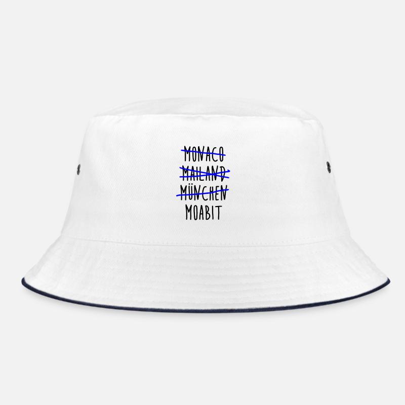 Monaco Mailand München Moabit - Berlin Tiergarten Bucket Hat