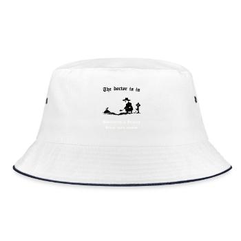 Le médecin est là - Bob - blanc/marine - Devant
