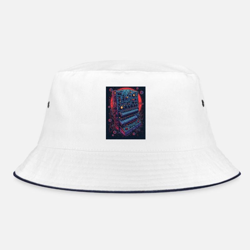 Futuristic electronic music device Bucket Hat