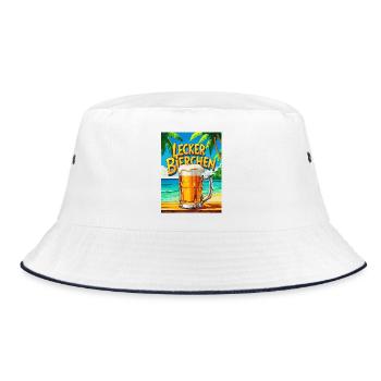 Motif de Biergarten d’été - Bob - blanc/marine - Devant