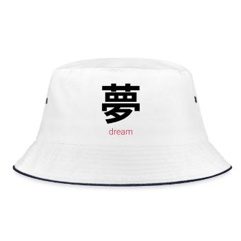 夢 – Yume, the Japanese Dream - Bob - blanc/marine - Devant