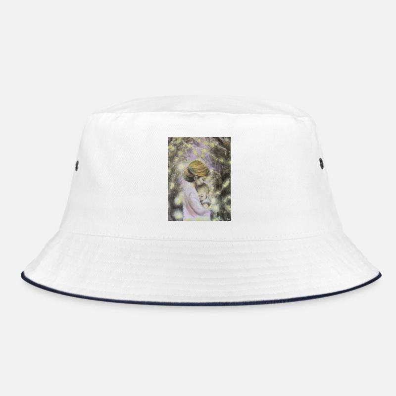 Ätherische Nacht Mutter und Kind Bucket Hat