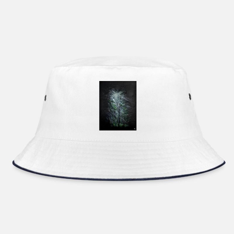 Mystical Forest Abstract Bucket Hat