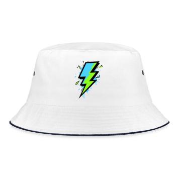 Rayon de l’électricité moderne - Bob - blanc/marine - Devant