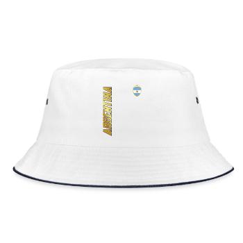 ARGENTINA SPORTY BOLD TYPOGRAPHY - Bucket Hat - white/navy - Front