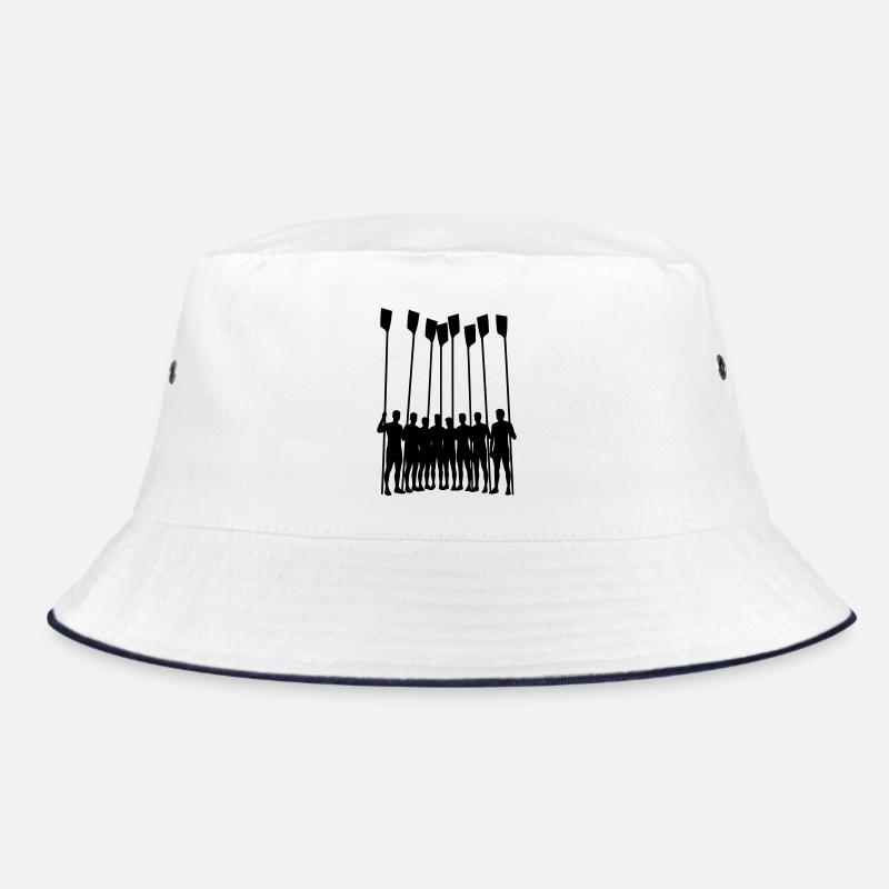 Rowing Team Silhouette – Eight with Straps | Row Bucket Hat