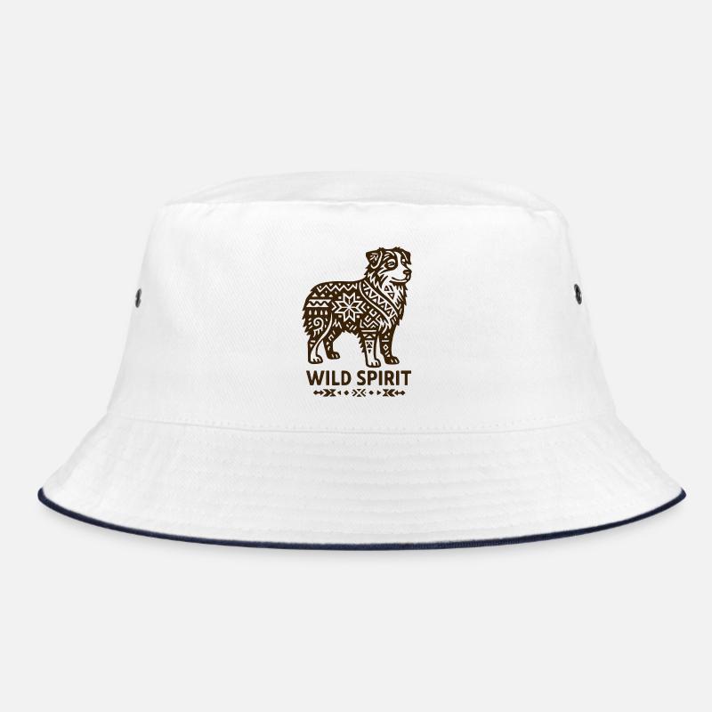Australian Shepherd Wilder Stammeshund Bucket Hat