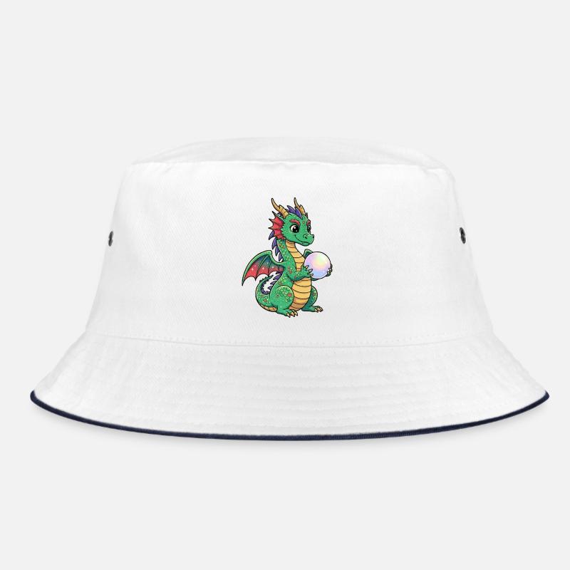 Kleiner Drache mit Ball Bucket Hat