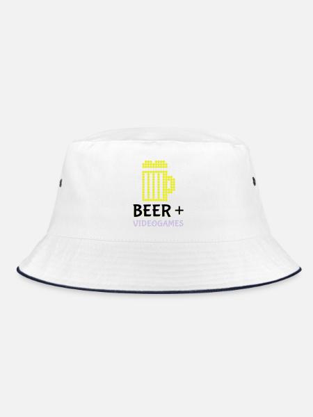 Jeux vidéo Pixel Beer - Bob - blanc/marine - Devant