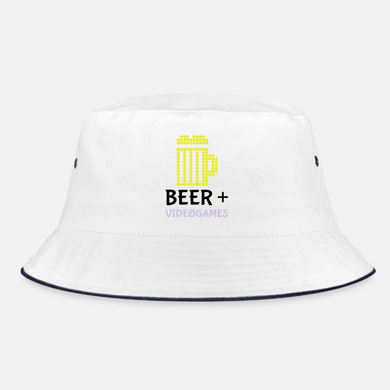 Pixel-Bier-Videospiele Bucket Hat