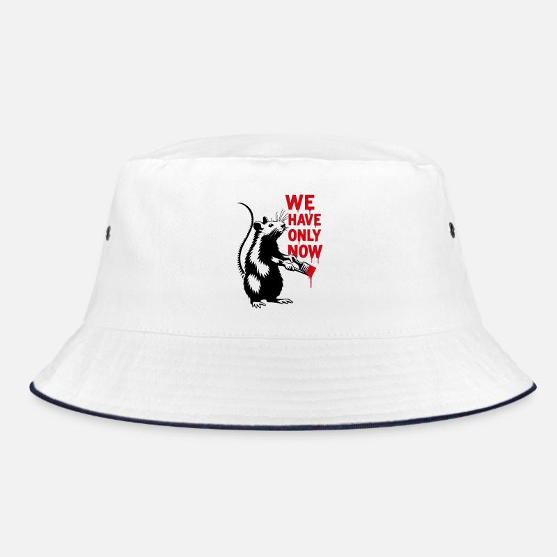 We Only Now Rat Art Bucket Hat