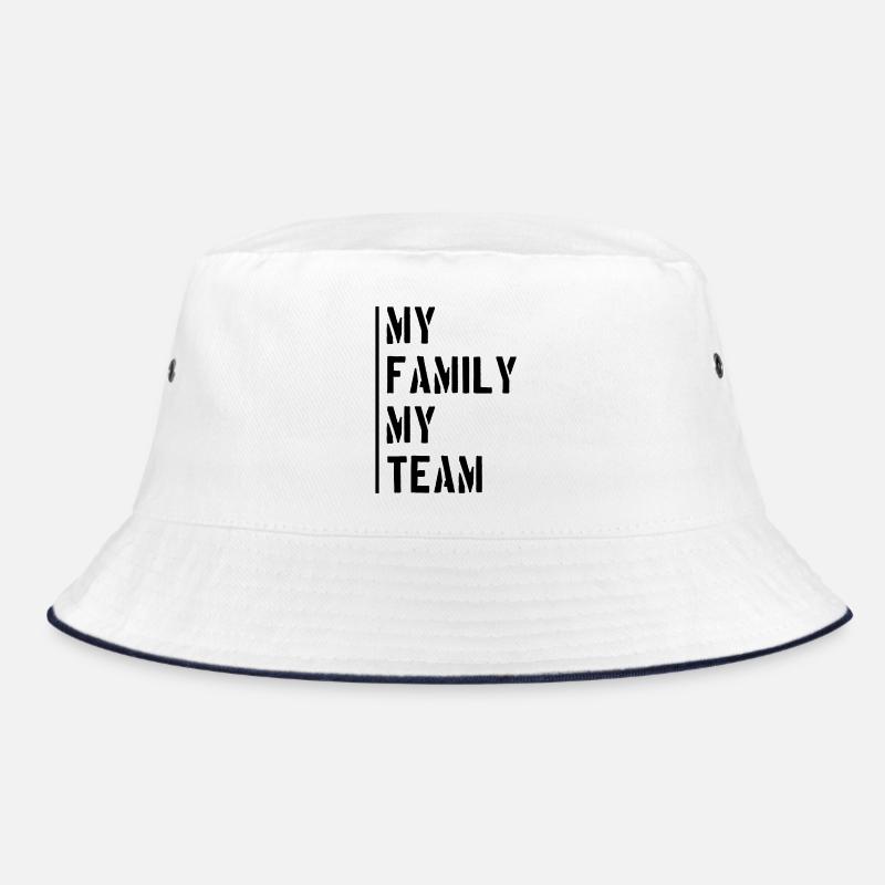 Familie Team Spruch Bucket Hat
