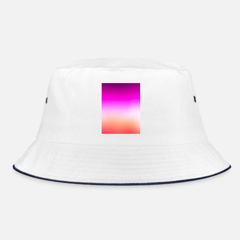 Strahlender Pastell-Sonnenuntergangsgradient Bucket Hat