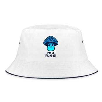 Champignon Lumineux Fun-Gi - Bob - blanc/marine - Devant