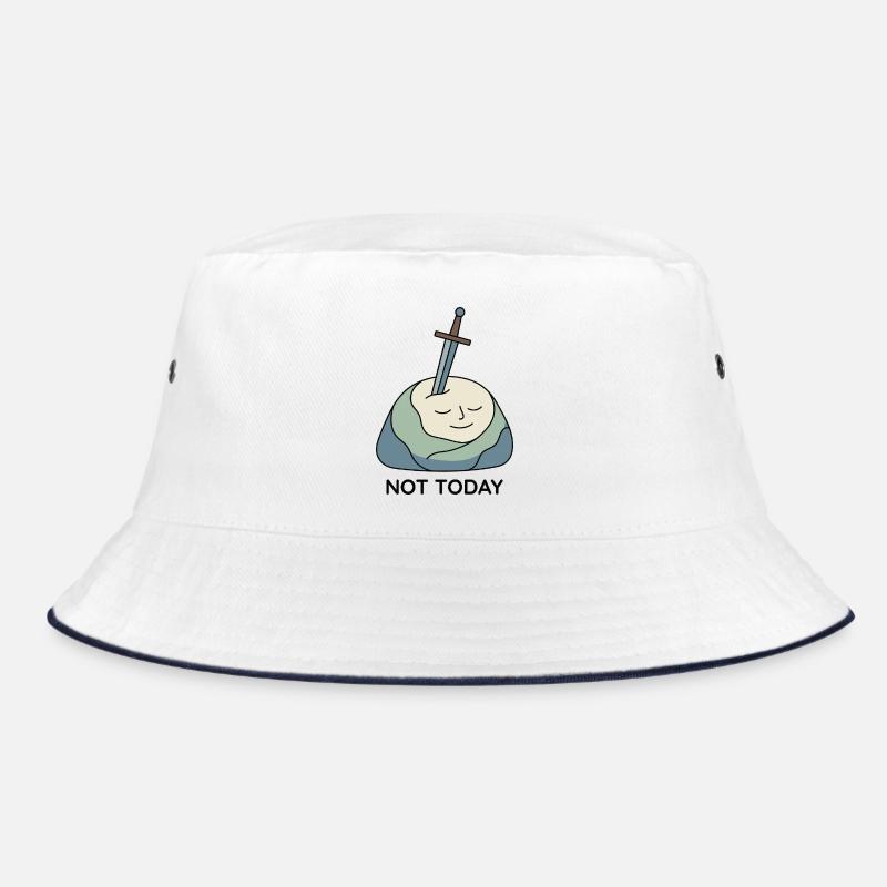 Not Today Excalibur Stone Bucket Hat
