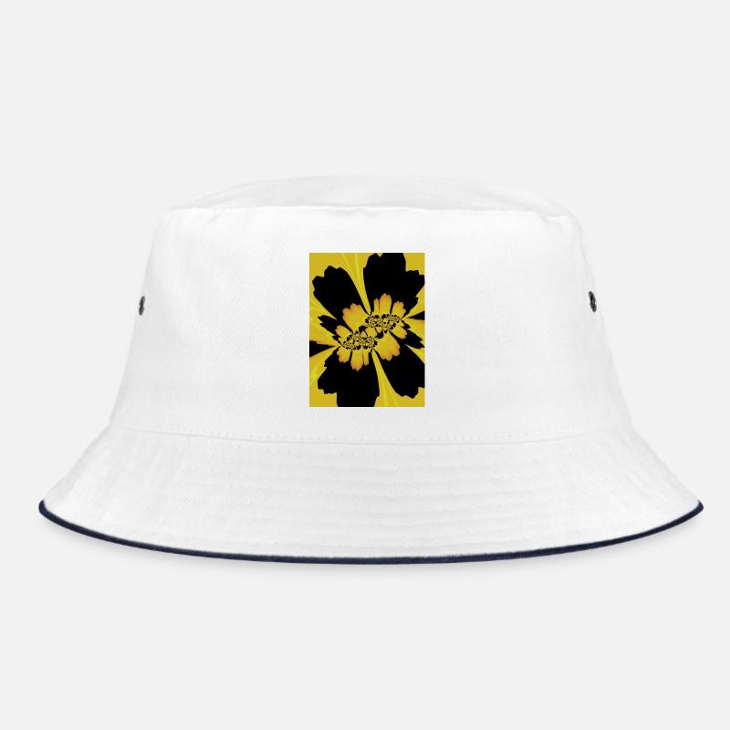 Fleur jaune noire Bob