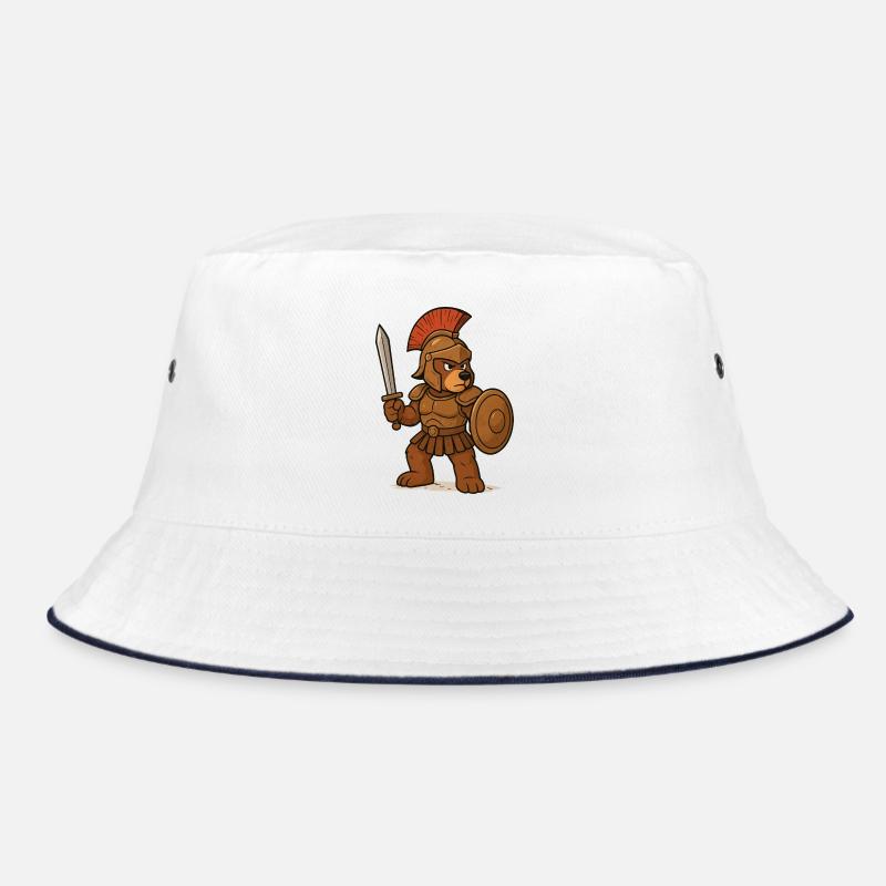 Sparta Bear Gladiator Bucket Hat