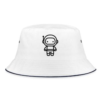 astronaute - Bob - blanc/marine - Devant