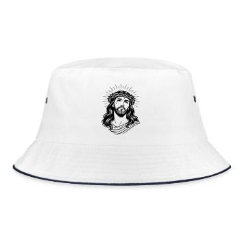 Mon Dieu - Bob - blanc/marine - Devant