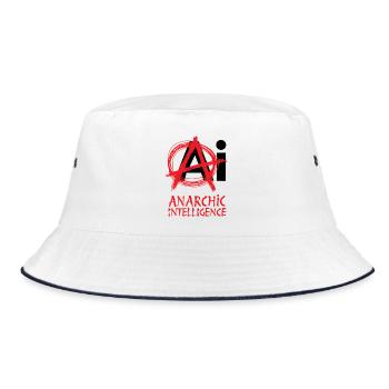 ANARCHIC INTELLIGENCE - let's talk - Bob - blanc/marine - Devant