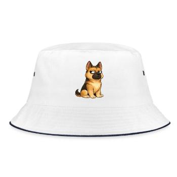 Cool Dog Berger allemand sceptique - Bob - blanc/marine - Devant